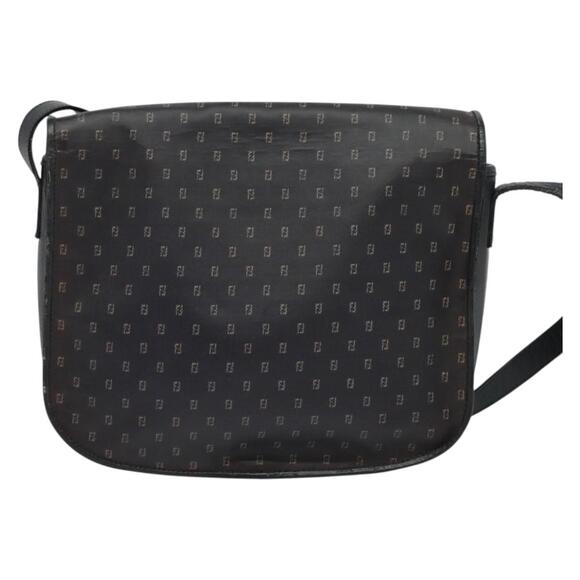 FENDI Shoulder Bag Pvc Black - Picture 3 of 12